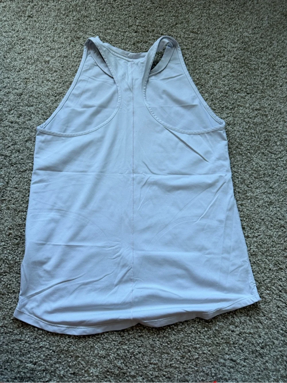 Nike Women’s White Racerback Performance Tank